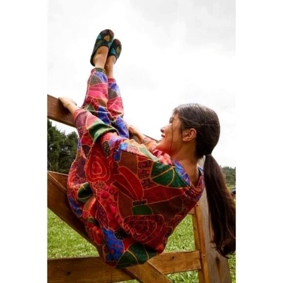 FARM Rio Sweatshirt S Hideen Animals Beaded Balls ASO TV Colorful Pullover - Picture 15 of 15